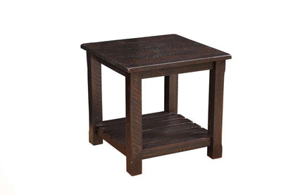 Martin Svensson Home -  Barn Door End Table, Espresso - 890238 veiw 1