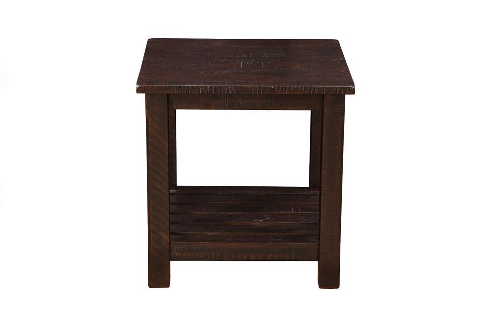 Martin Svensson Home -  Barn Door End Table, Espresso - 890238 veiw 2