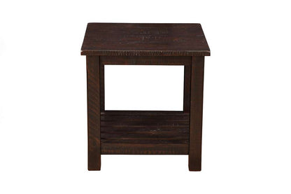 Martin Svensson Home -  Barn Door End Table, Espresso - 890238 veiw 2