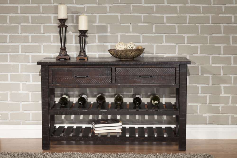Martin Svensson Home -  Barn Door Sofa Table, Espresso - 890248 veiw 2