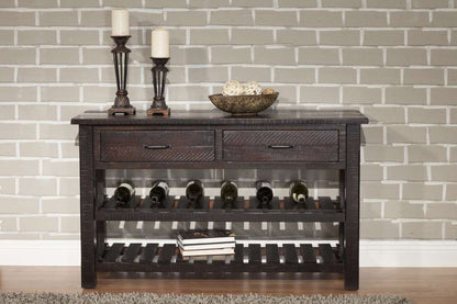 Martin Svensson Home -  Barn Door Sofa Table, Espresso - 890248 veiw 2