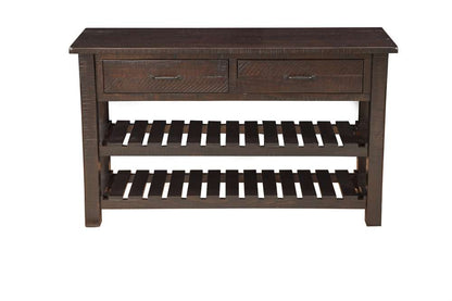 Martin Svensson Home -  Barn Door Sofa Table, Espresso - 890248 veiw 4