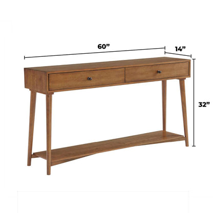 Martin Svensson Home -  Bolton 50in Solid Wood Coffee Table, Black Stain - 840122 veiw 7