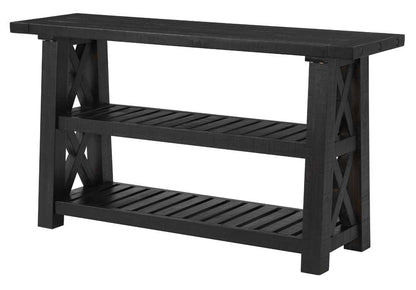 Martin Svensson Home -  Bolton 55in Solid Wood Sofa Table, Black Stain  - 840142 veiw 4