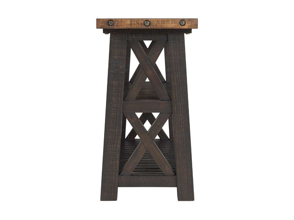 Martin Svensson Home -  Bolton 55in Solid Wood Sofa Table, Black Stain and Natural  - 840145 veiw 3