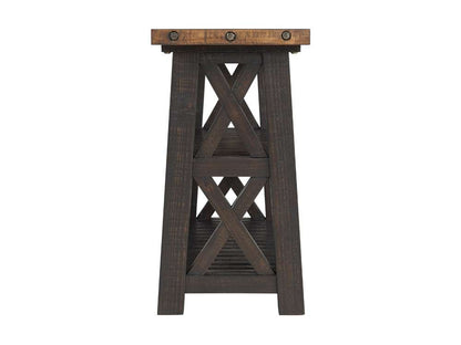 Martin Svensson Home -  Bolton 55in Solid Wood Sofa Table, Black Stain and Natural  - 840145 veiw 3