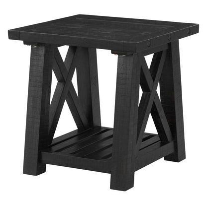 Martin Svensson Home -  Bolton Solid Wood End Table, Black Stain - 840132 veiw 3