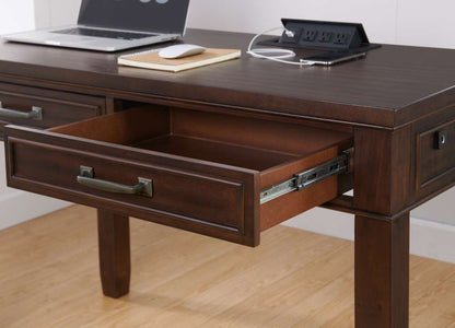 Martin Svensson Home -  Del Mar 48in Desk with Fingerprint Lock, Coffee Walnut - 7102801 veiw 3