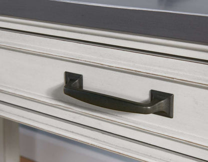 Martin Svensson Home -  Del Mar 48in Desk with Fingerprint Lock, White and Grey - 7102901 veiw 5