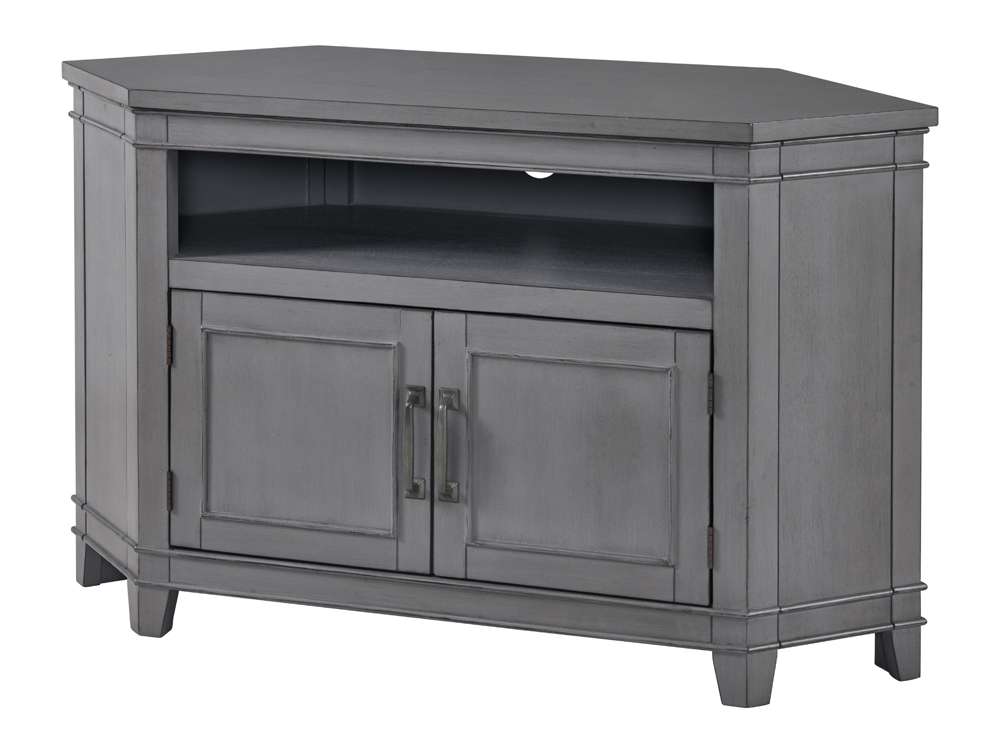 Martin Svensson Home -  Del Mar 50in Corner TV Stand, Grey - 910138 veiw 3