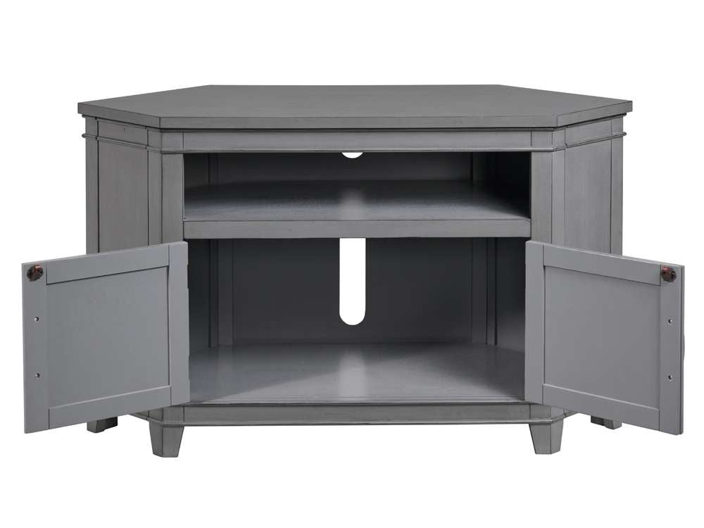 Martin Svensson Home -  Del Mar 50in Corner TV Stand, Grey - 910138 veiw 6