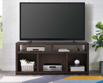 Martin Svensson Home -  Lexington Rectangular 70in Solid Wood TV Stand, Dark Mocha - 903028 veiw 2