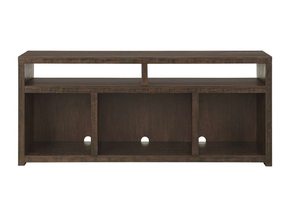 Martin Svensson Home -  Lexington Rectangular 70in Solid Wood TV Stand, Dark Mocha with Fireplace - 903028F veiw 5