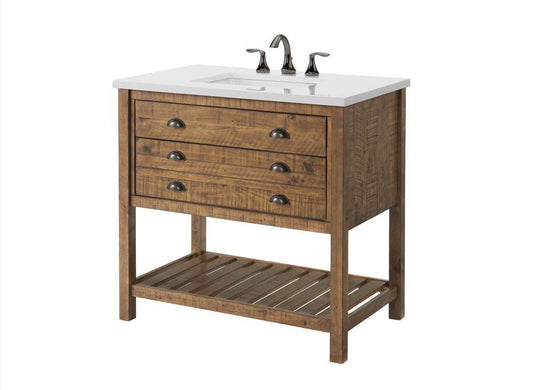 Martin Svensson Home -  Monterey 37in Bathroom Vanity, Natural  - 4906436 veiw 1