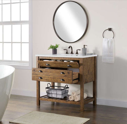Martin Svensson Home -  Monterey 37in Bathroom Vanity, Natural  - 4906436 veiw 3