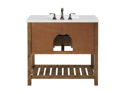 Martin Svensson Home -  Monterey 37in Bathroom Vanity, Natural  - 4906436 veiw 6