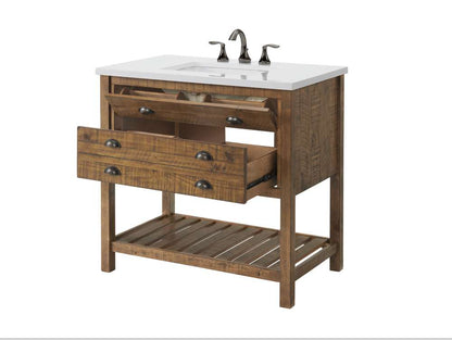 Martin Svensson Home -  Monterey 37in Bathroom Vanity, Natural  - 4906436 veiw 7