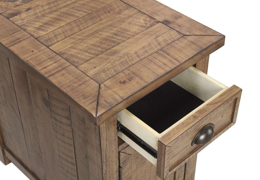 Martin Svensson Home -  Monterey Chairside Table with Power, Natural - 890674 veiw 6