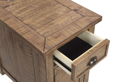 Martin Svensson Home -  Monterey Chairside Table with Power, Natural - 890674 veiw 6