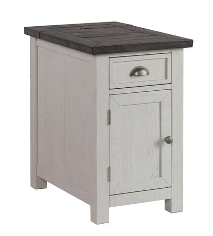 Martin Svensson Home -  Monterey Chairside Table, White and Grey - 890675 veiw 2
