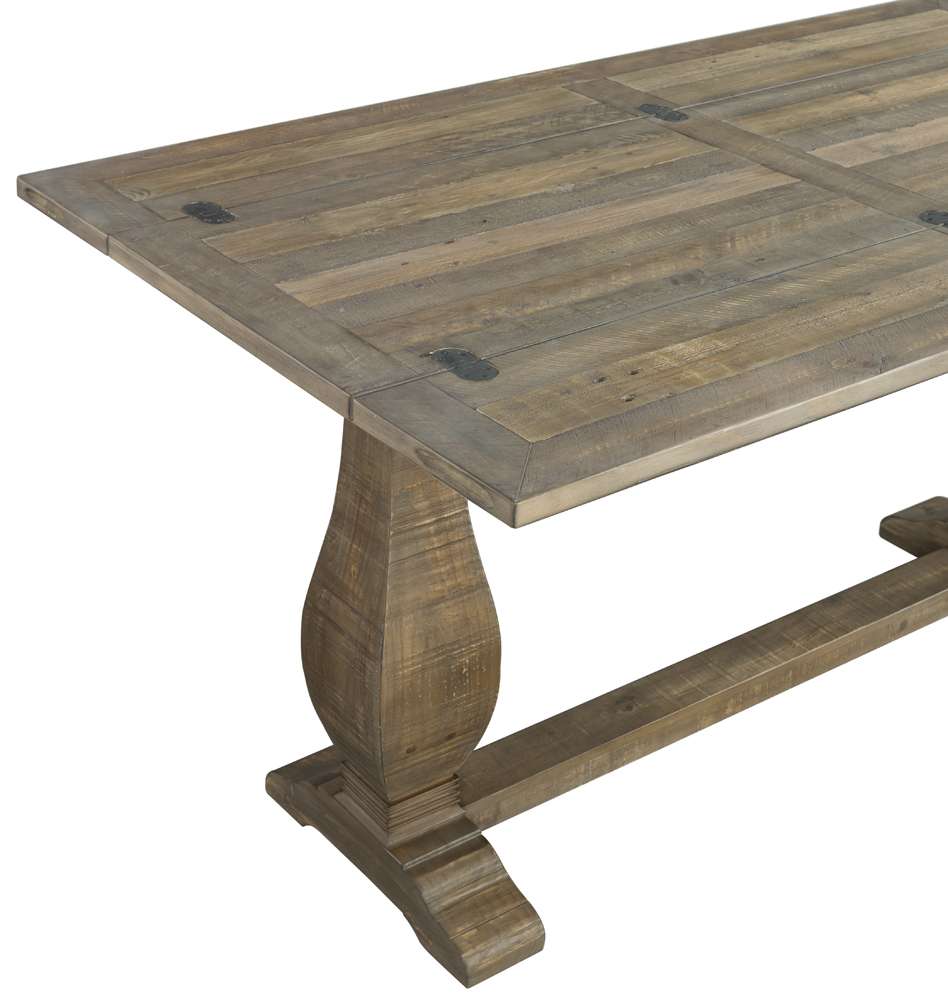 Martin Svensson Home -  Napa Pedestal Flip Top Sofa Table, Reclaimed Natural - 860154 veiw 3