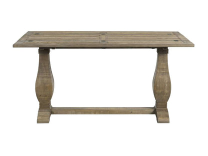 Martin Svensson Home -  Napa Pedestal Flip Top Sofa Table, Reclaimed Natural - 860154 veiw 7