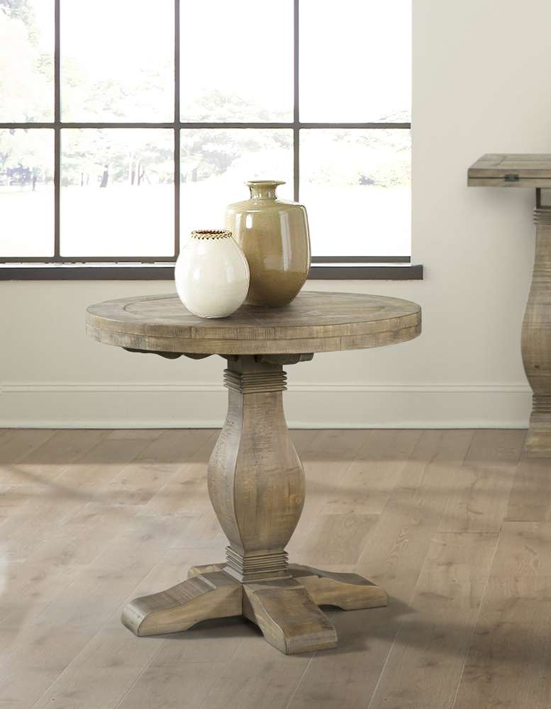 Martin Svensson Home -  Napa Round End Table, Reclaimed Natural - 860134 veiw 3