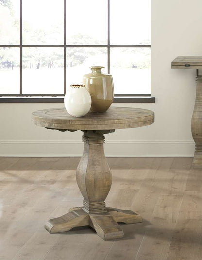 Martin Svensson Home -  Napa Round End Table, Reclaimed Natural - 860134 veiw 3