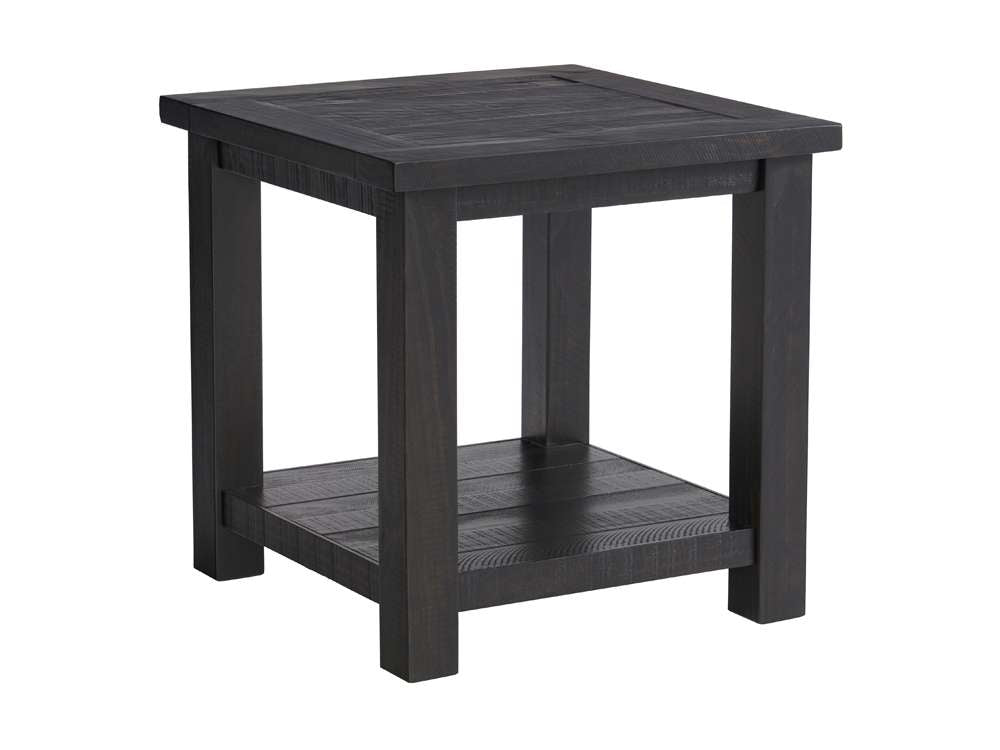 Martin Svensson Home -  Space Saver Solid Wood End Table, Black Coffee - 899932 veiw 2
