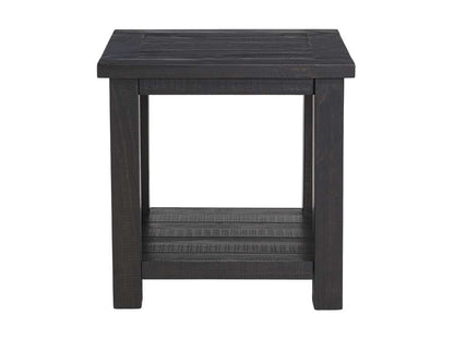 Martin Svensson Home -  Space Saver Solid Wood End Table, Black Coffee - 899932 veiw 4