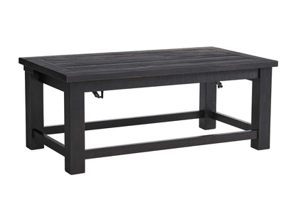 Martin Svensson Home -  Space Saver Solid Wood Lift Top Coffee Table, Black Coffee - 899922 veiw 1