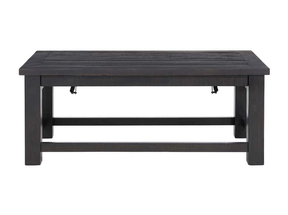 Martin Svensson Home -  Space Saver Solid Wood Lift Top Coffee Table, Black Coffee - 899922 veiw 5