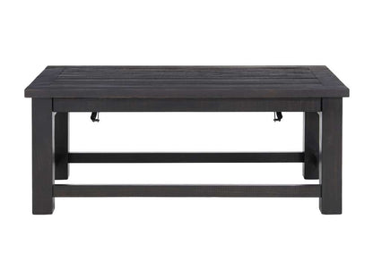 Martin Svensson Home -  Space Saver Solid Wood Lift Top Coffee Table, Black Coffee - 899922 veiw 5
