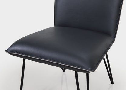 Modus Furniture - Demi Hairpin Leg Modern Dining Chair in Cobalt (Set of 2) - 9LE866D veiw 6