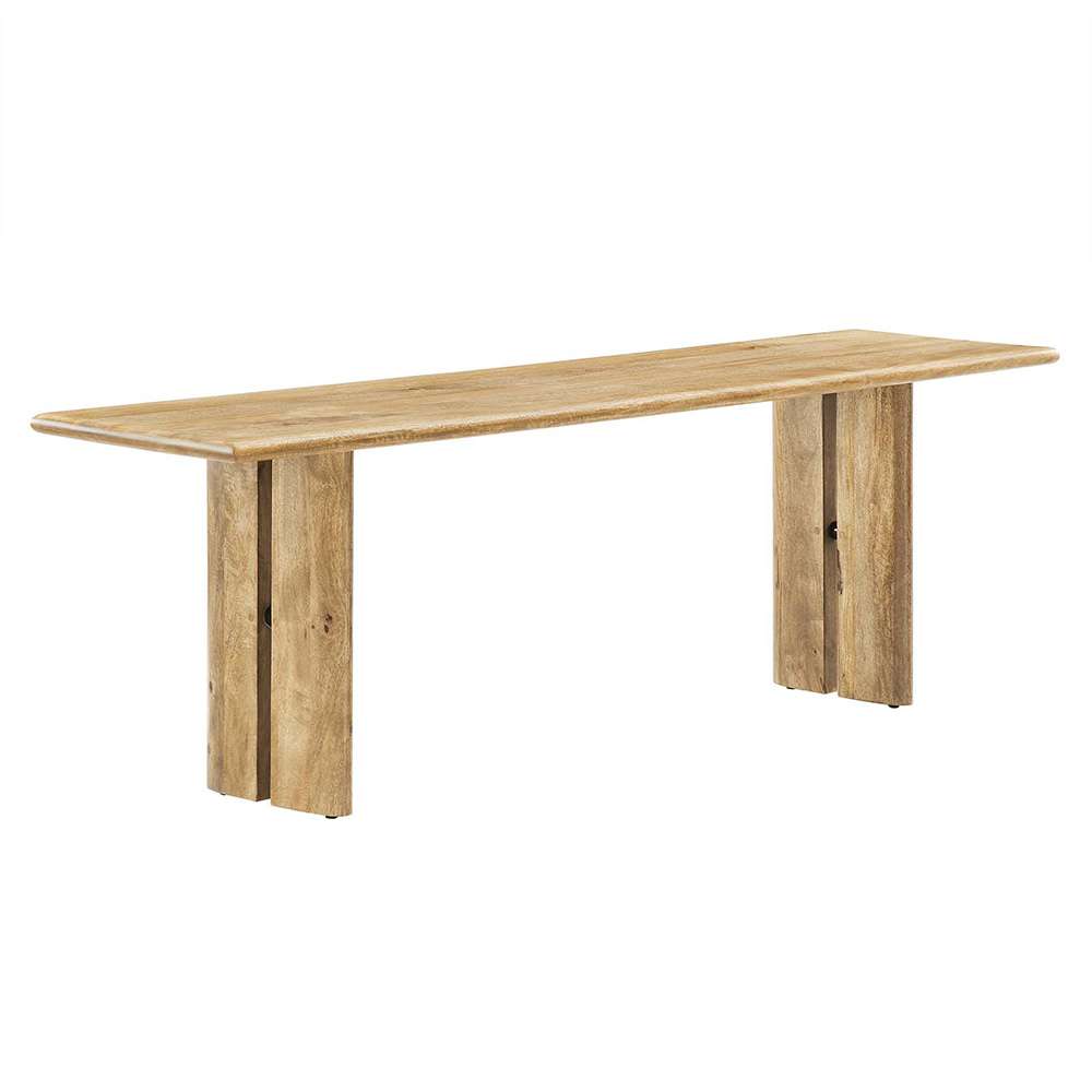 Modway - Amistad 58in Wood Bench - EEI-6344-OAK veiw 1