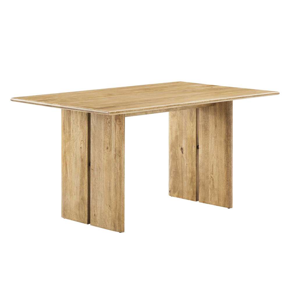 Modway - Amistad 60in Wood Dining Table - EEI-6338-OAK veiw 2