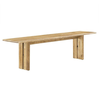 Modway - Amistad 72in Wood Bench - EEI-6345-OAK veiw 2
