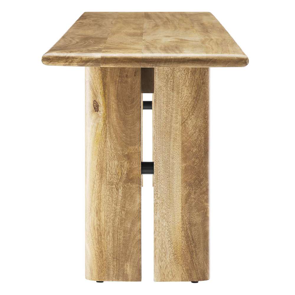 Modway - Amistad 72in Wood Bench - EEI-6345-OAK veiw 3