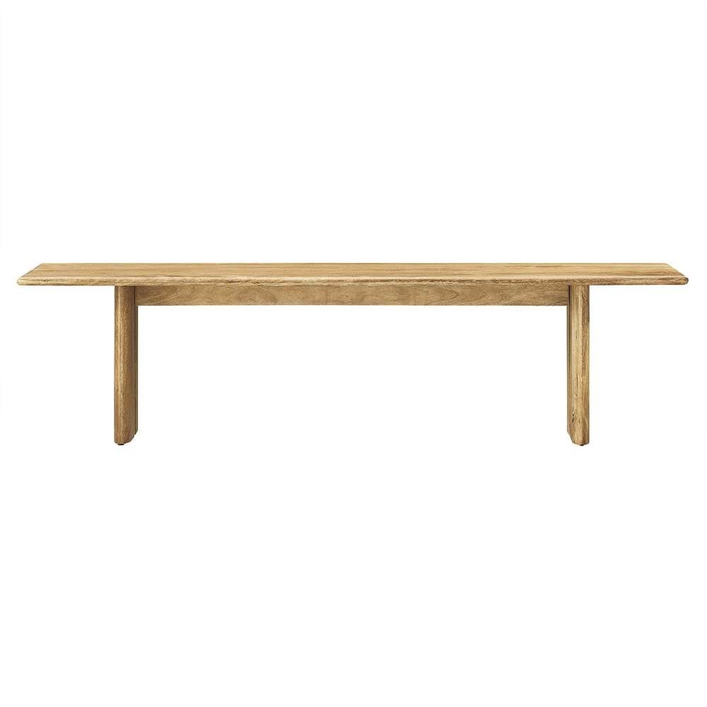 Modway - Amistad 72in Wood Bench - EEI-6345-OAK veiw 4