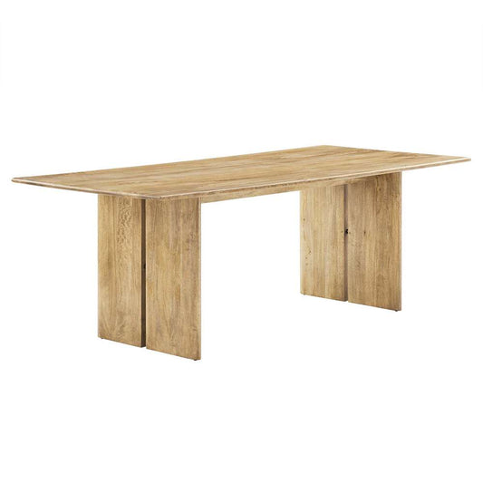 Modway - Amistad 86in Wood Dining Table - EEI-6340-OAK veiw 2