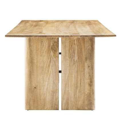 Modway - Amistad 86in Wood Dining Table - EEI-6340-OAK veiw 3