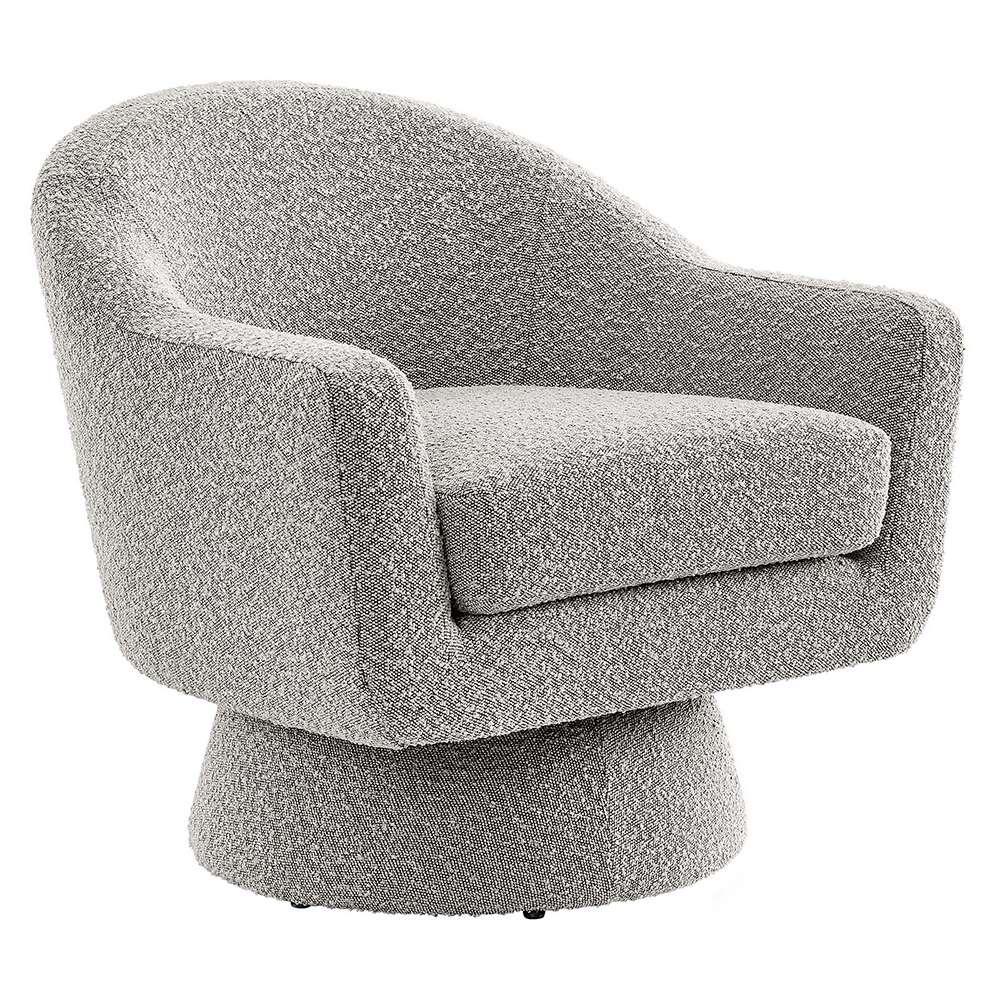 Modway - Astral Boucle Fabric Swivel Chair - EEI-6359-TAU veiw 1