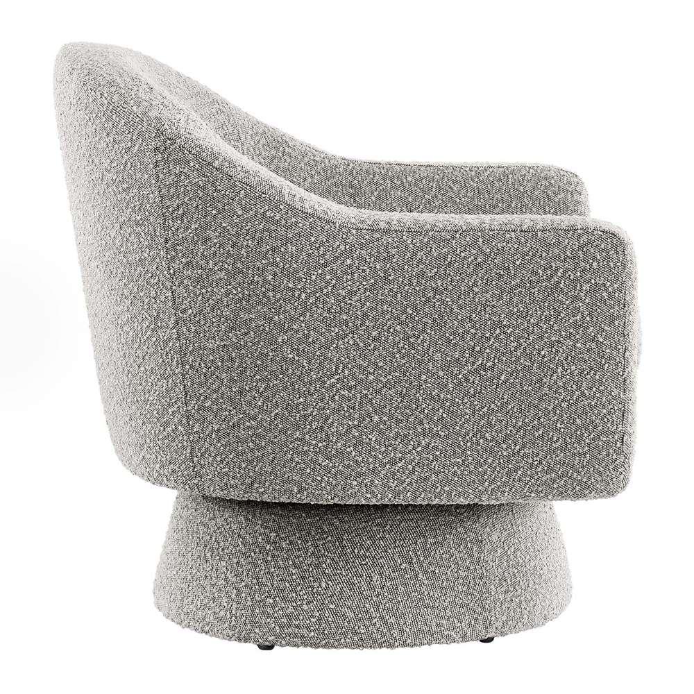 Modway - Astral Boucle Fabric Swivel Chair - EEI-6359-TAU veiw 3