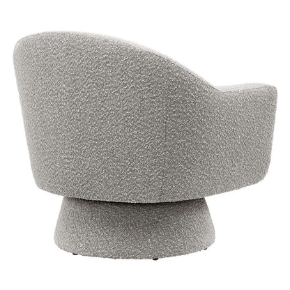 Modway - Astral Boucle Fabric Swivel Chair - EEI-6359-TAU veiw 4