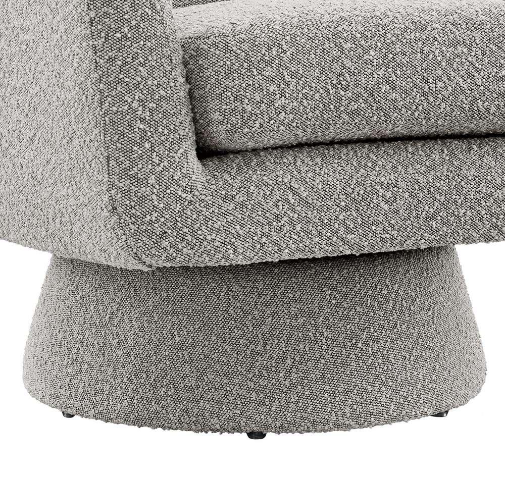 Modway - Astral Boucle Fabric Swivel Chair - EEI-6359-TAU veiw 6