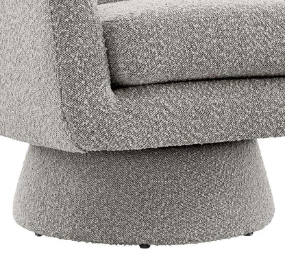 Modway - Astral Boucle Fabric Swivel Chair - EEI-6359-TAU veiw 6
