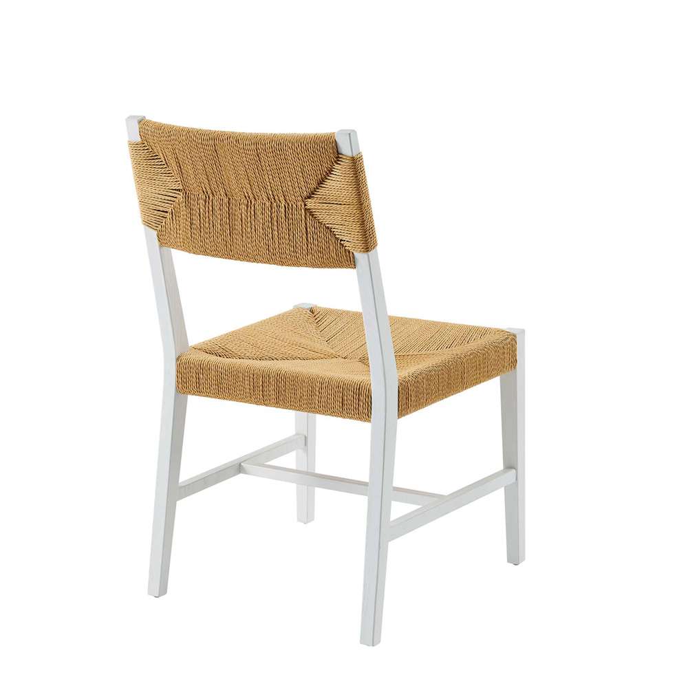 Modway - Bodie Wood Dining Chair - EEI-5489-WHI-NAT veiw 5