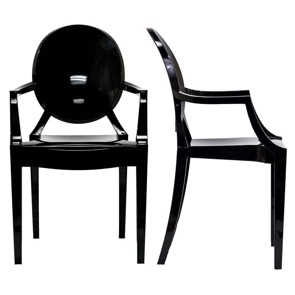 Modway - Casper Dining Armchairs (Set of 2) - EEI-905-BLK veiw 1