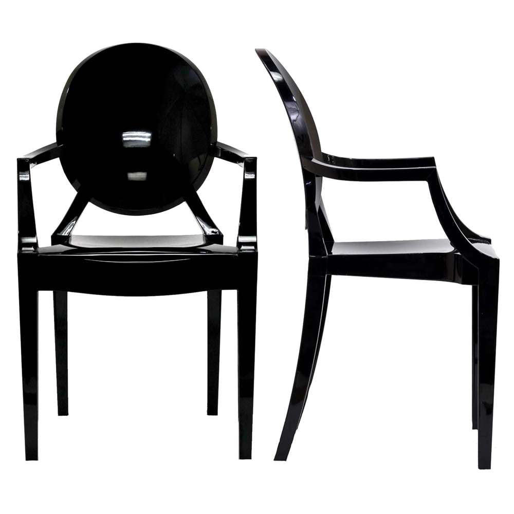 Modway - Casper Dining Armchairs (Set of 2) - EEI-905-BLK veiw 2