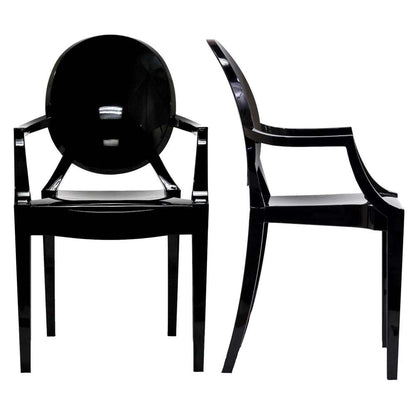 Modway - Casper Dining Armchairs (Set of 2) - EEI-905-BLK veiw 2